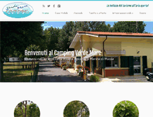 Tablet Screenshot of campingverdemare.com